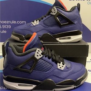 Air Jordan 4 Winterized Loyal Blue Kids 4.5y